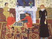 Henri Matisse The Painter's Family (mk35) oil on canvas